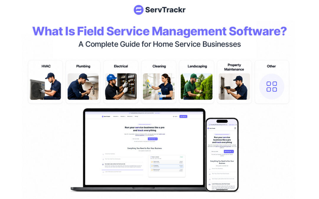 What Is Field Service Management Software? A Complete Guide for Home Service Businesses.