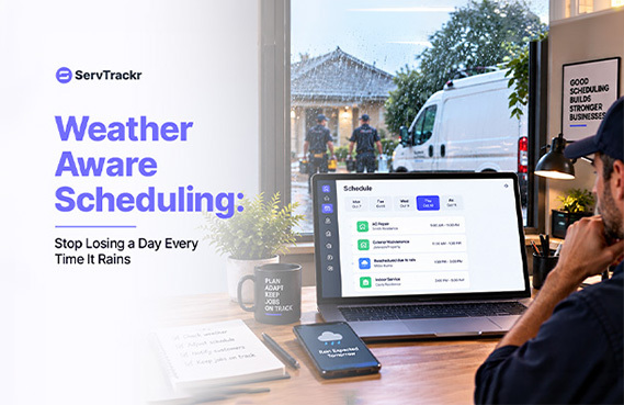 Weather-Aware Scheduling: How to Stop Losing a Day Every Time It Rains